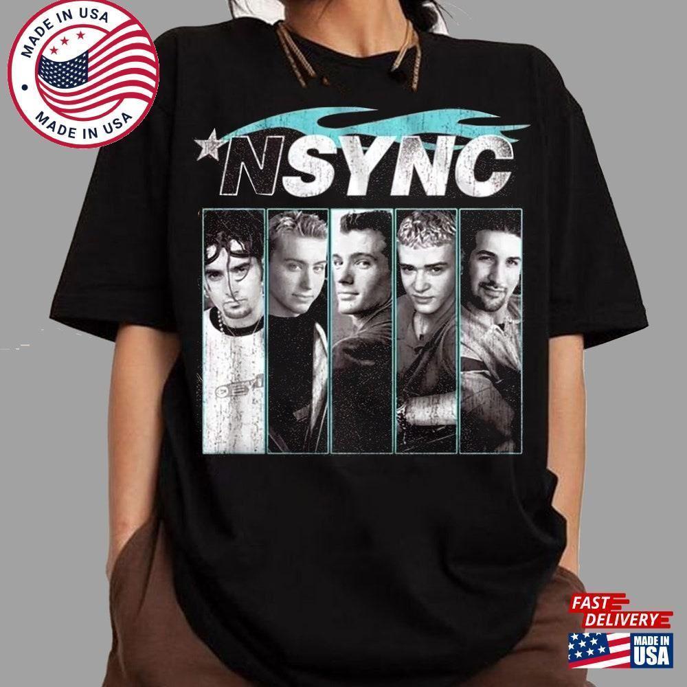 Boy Band Shirt Nsync Eras 90S  T-Shirt